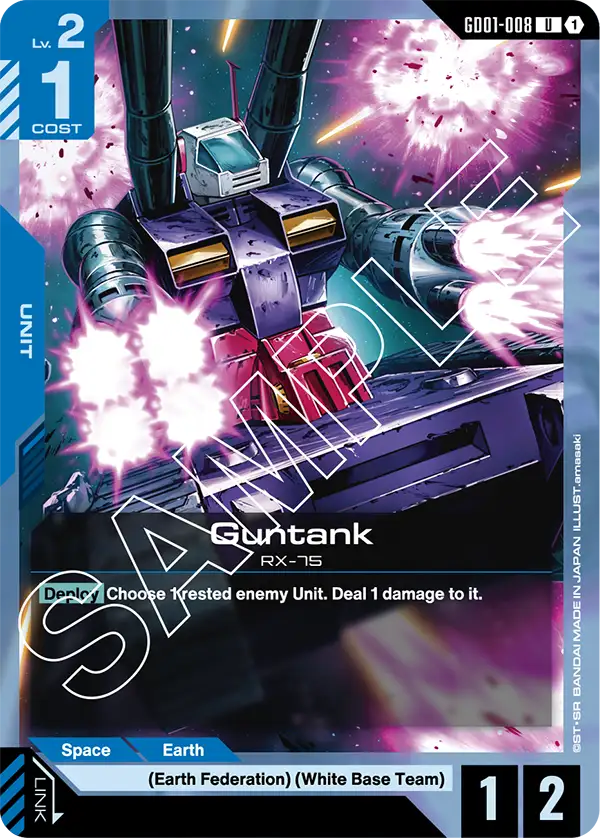 Guntank (GD01-008) Uncommon