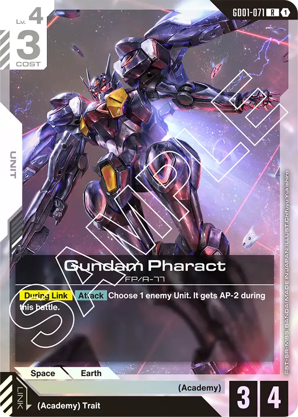 Gundam Pharact (GD01-071) R