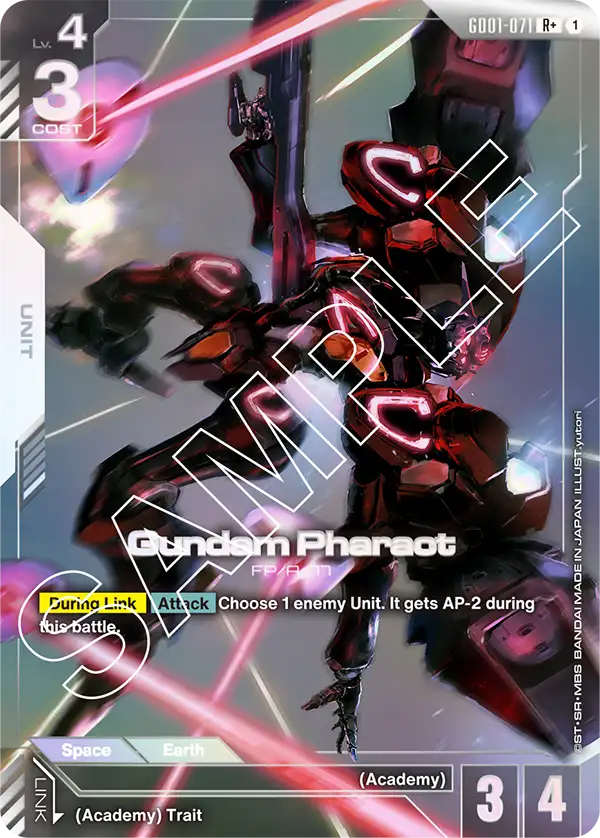 Gundam Pharact (GD01-071) R+