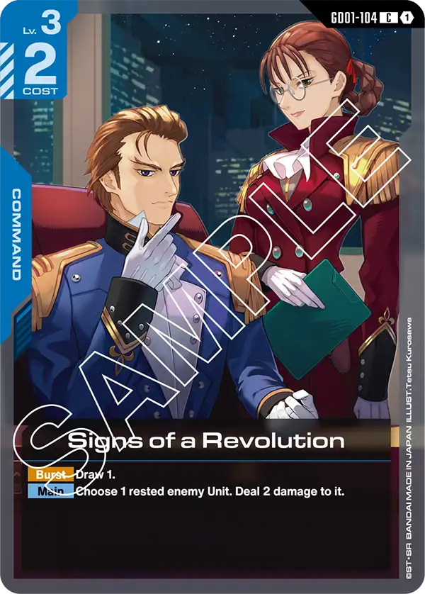 Signs of a Revolution (GD01-104) Common