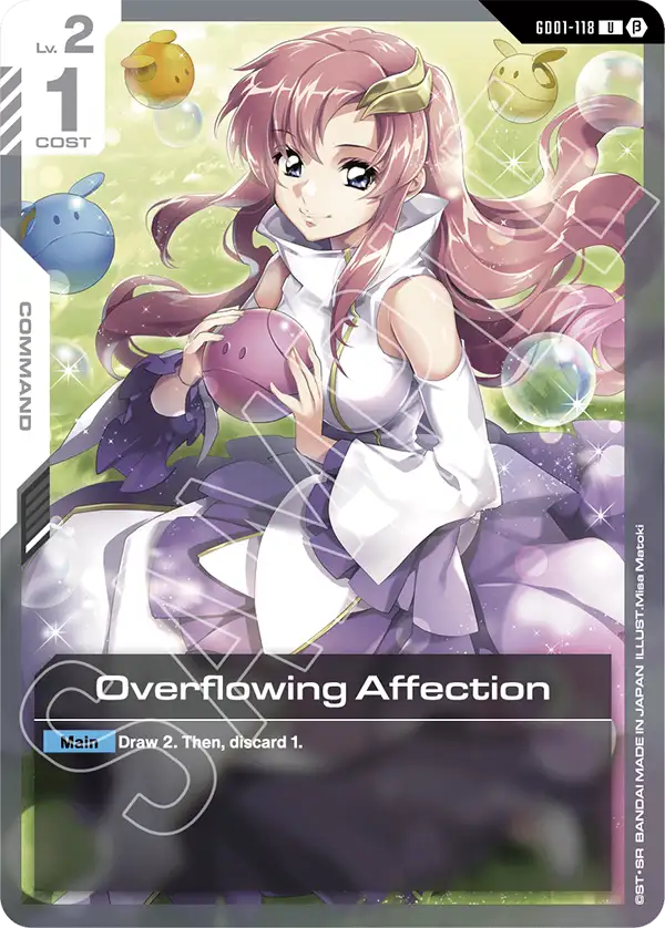 Overflowing Affection GD01-118U (Edition Beta)