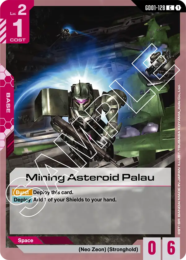 Mining Asteroid Palau (GD01-128) Common