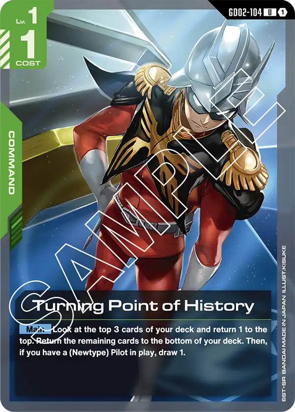 Turning Point of History (GD02-104) U