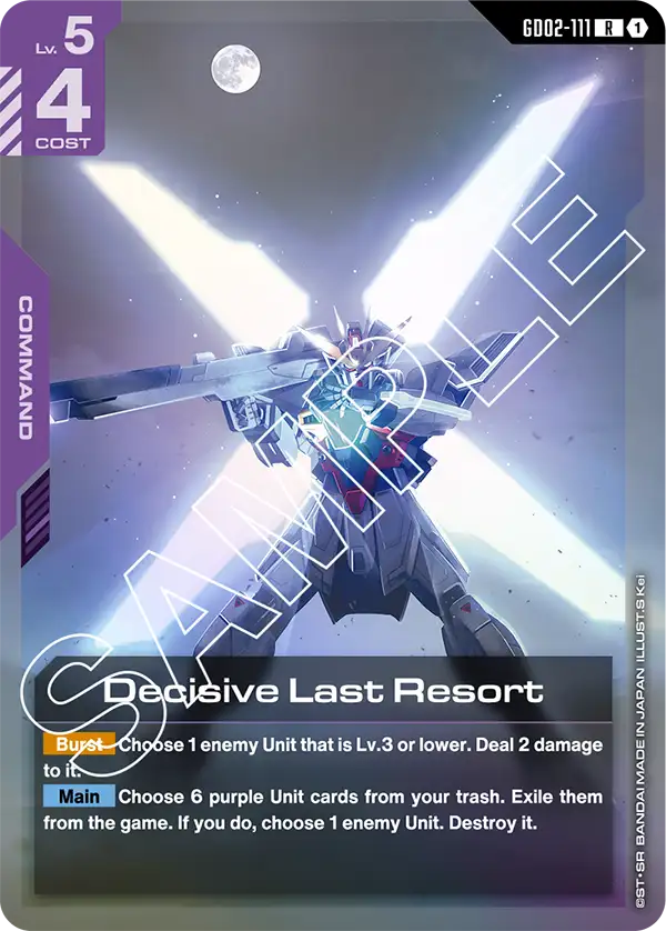 Decisive Last Resort (GD02-111) R