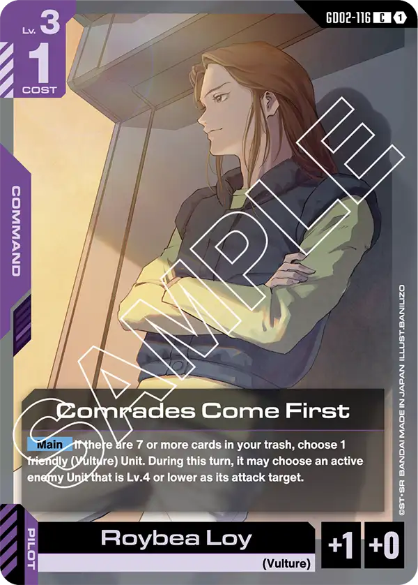 Comrades Come First (GD02-116) C