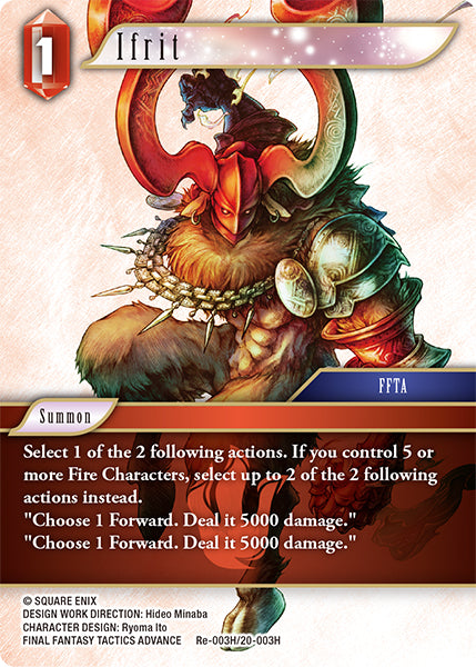 Ifrit (Re-003H/20-003H) (Legacy collection)