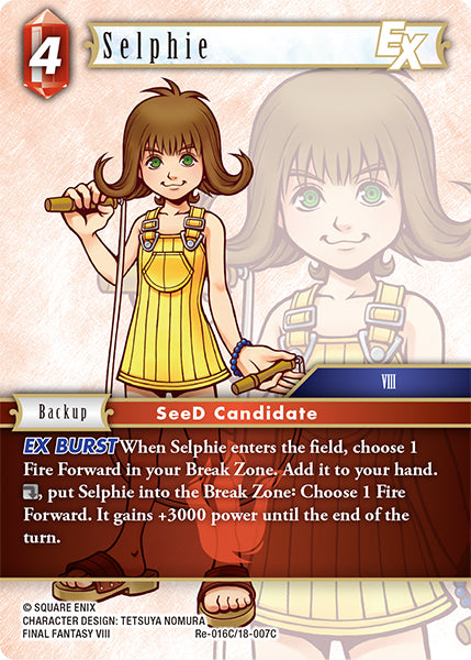 Selphie (Re-016C/18-007C) (Legacy collection)