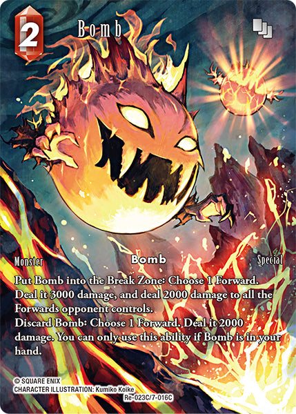 Bomb (Re-023C/7-016C) (Legacy collection) Full Art