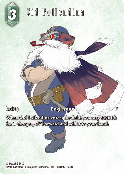 Cid Pollendina (Re-067C/17-049C) (Legacy collection) Full Art