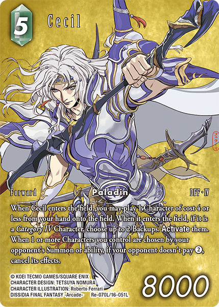 Cecil (Re-070L/16-051L) (Legacy collection) Full Art