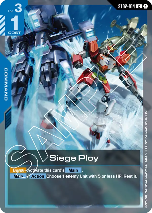 Siege Ploy ST02-014C (Starter Deck 02: Wings of Advance)