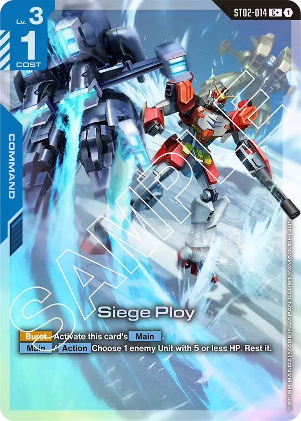 Siege Ploy ST02-014C+ (Starter Deck 02: Wings of Advance)