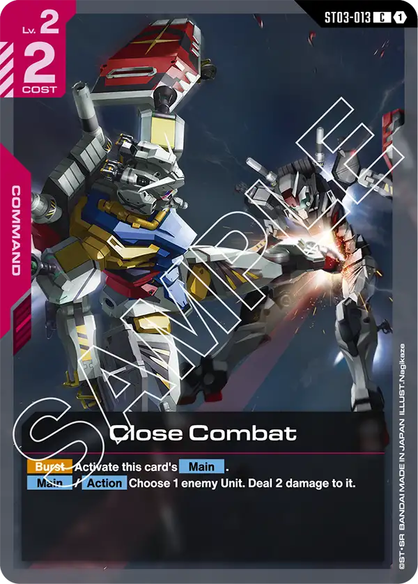 Close Combat ST03-13 ST06