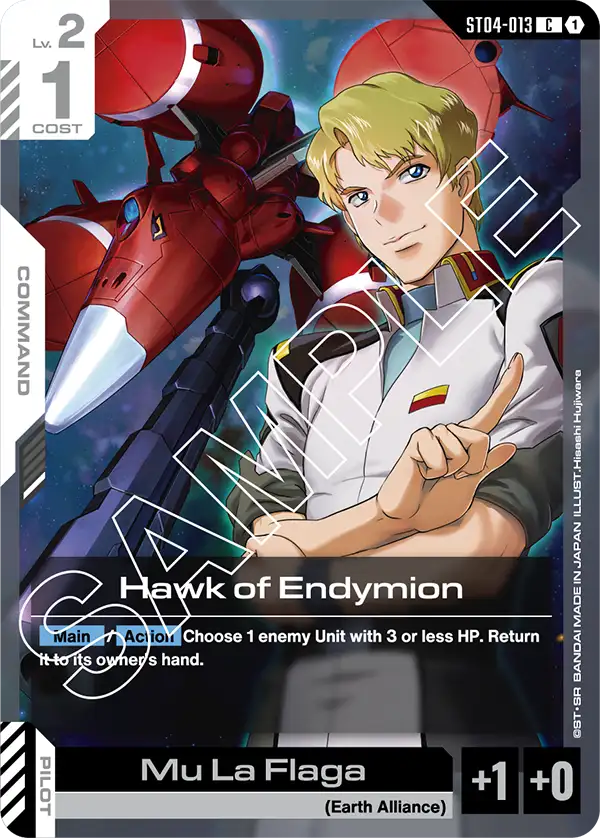 Hawk of Endymion ST04-013C (Starter Deck 04: SEED Strike)