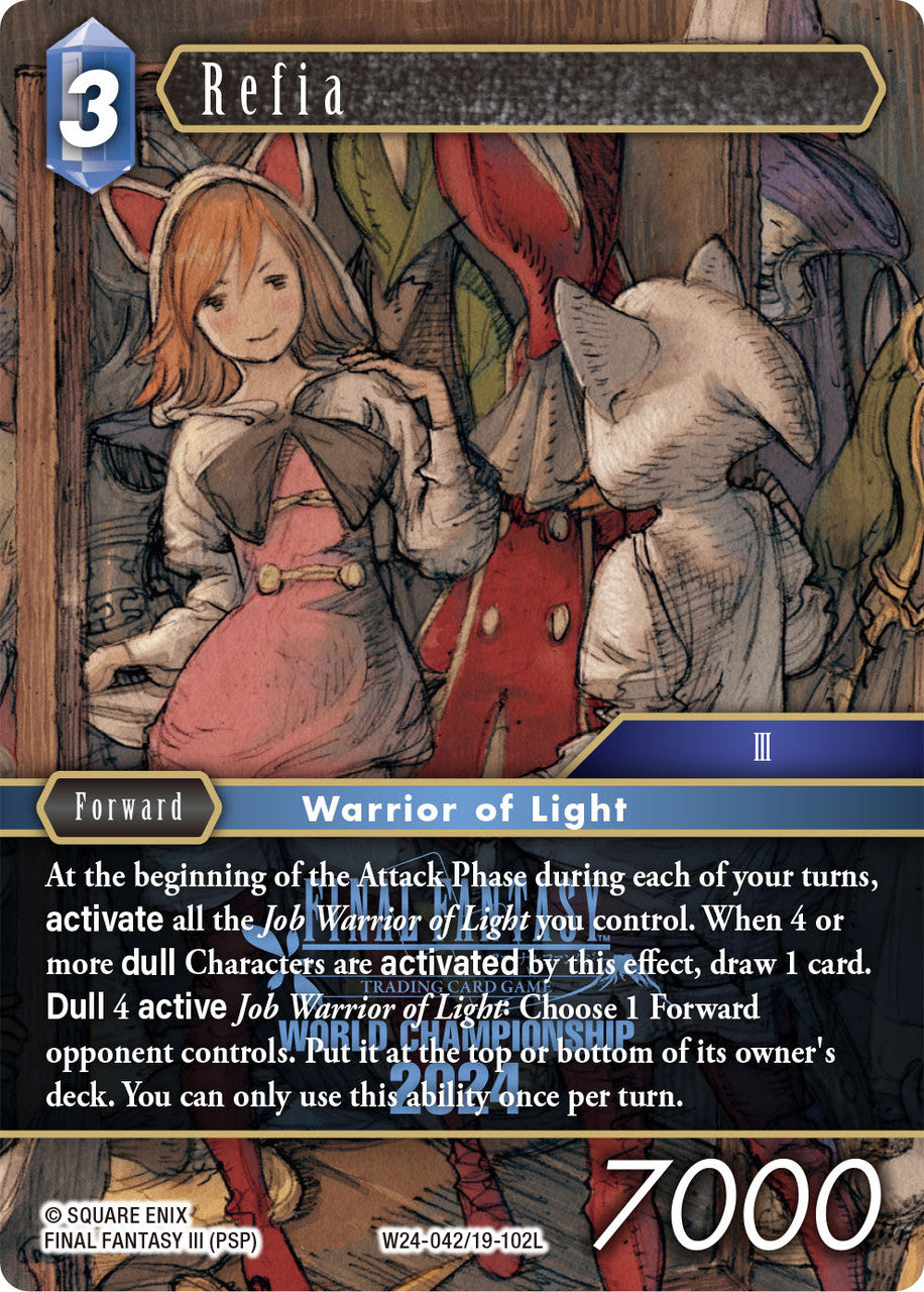 Refia - World Champion Decks 2024 (W24)