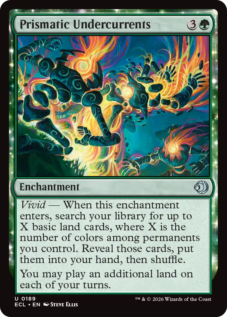 Prismatic Undercurrents (ECL) 189