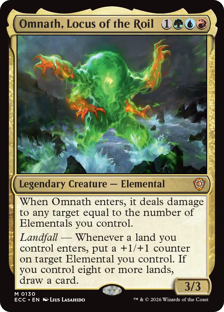 Omnath, Locus of the Roil (ECC) 130