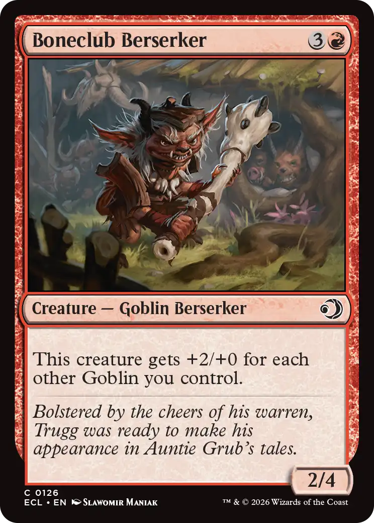 Boneclub Berserker (ECL) 126