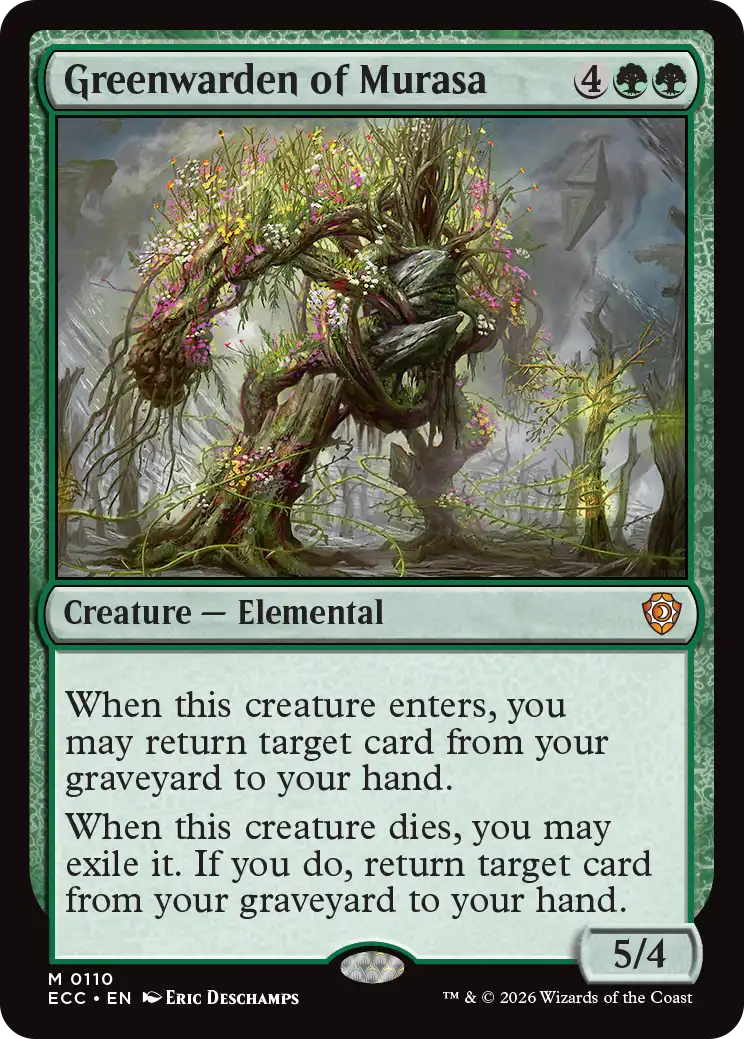 Greenwarden of Murasa (ECC) 110