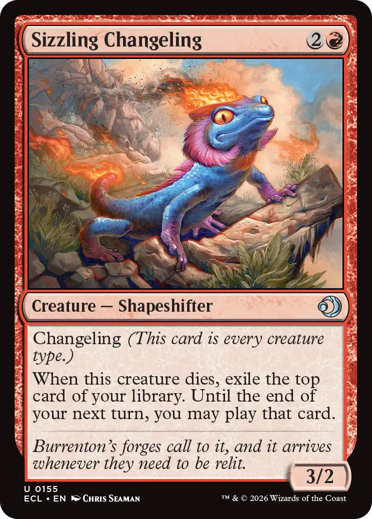 Sizzling Changeling (ECL) 155