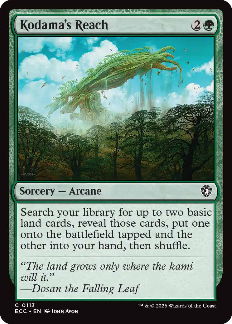 Kodama's Reach (ECC) 113