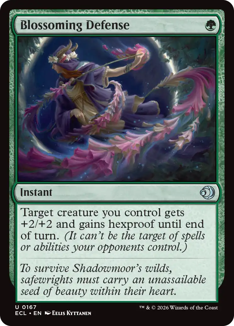 Blossoming Defense (ECL) 167