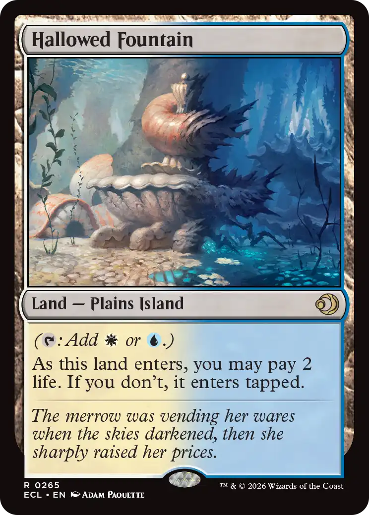 Hallowed Fountain (ECL) 265