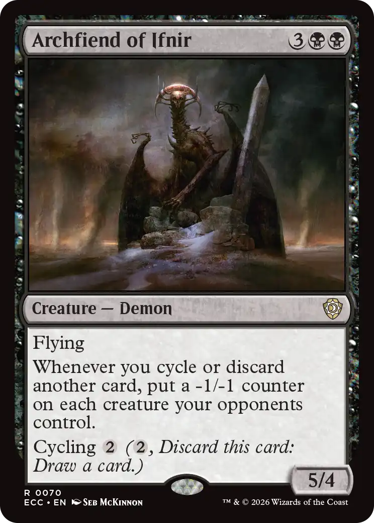 Archfiend of Ifnir (ECC) 070