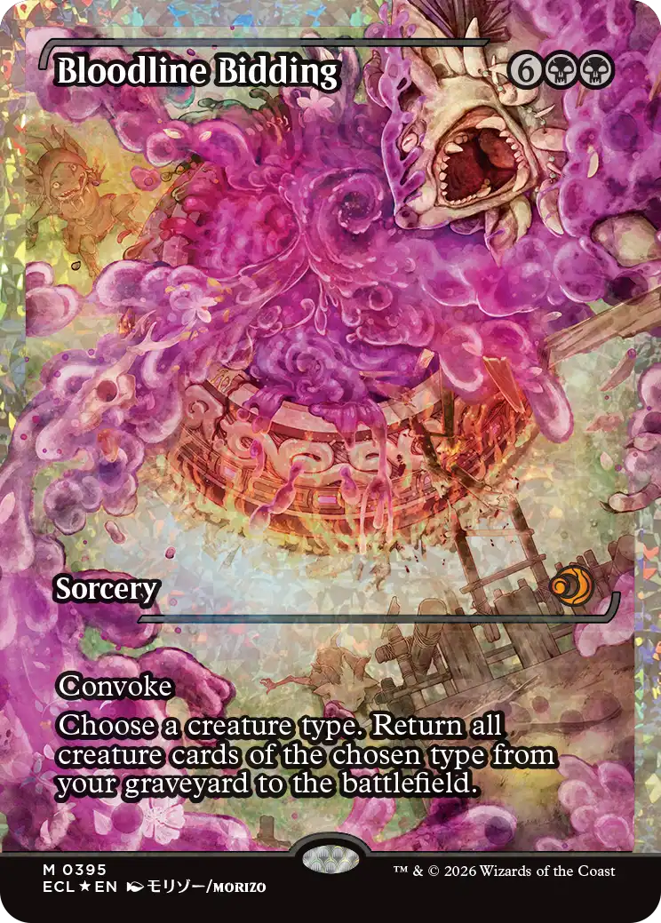 Bloodline Bidding (ECL) 395 - Fracture Foil