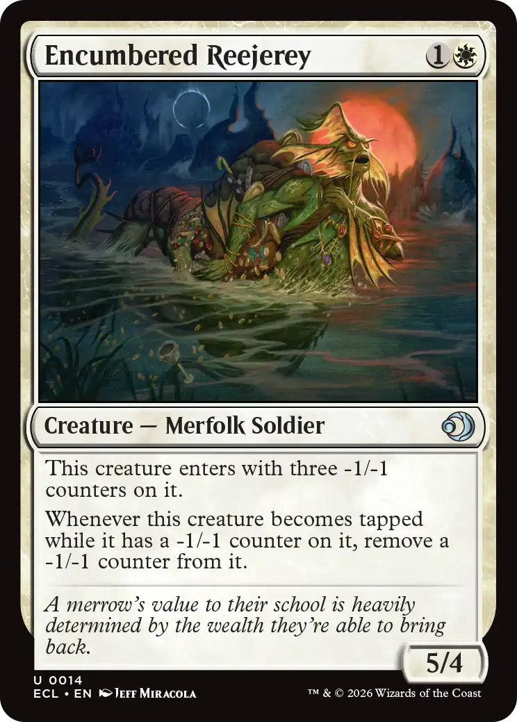 Encumbered Reejerey (ECL) 014