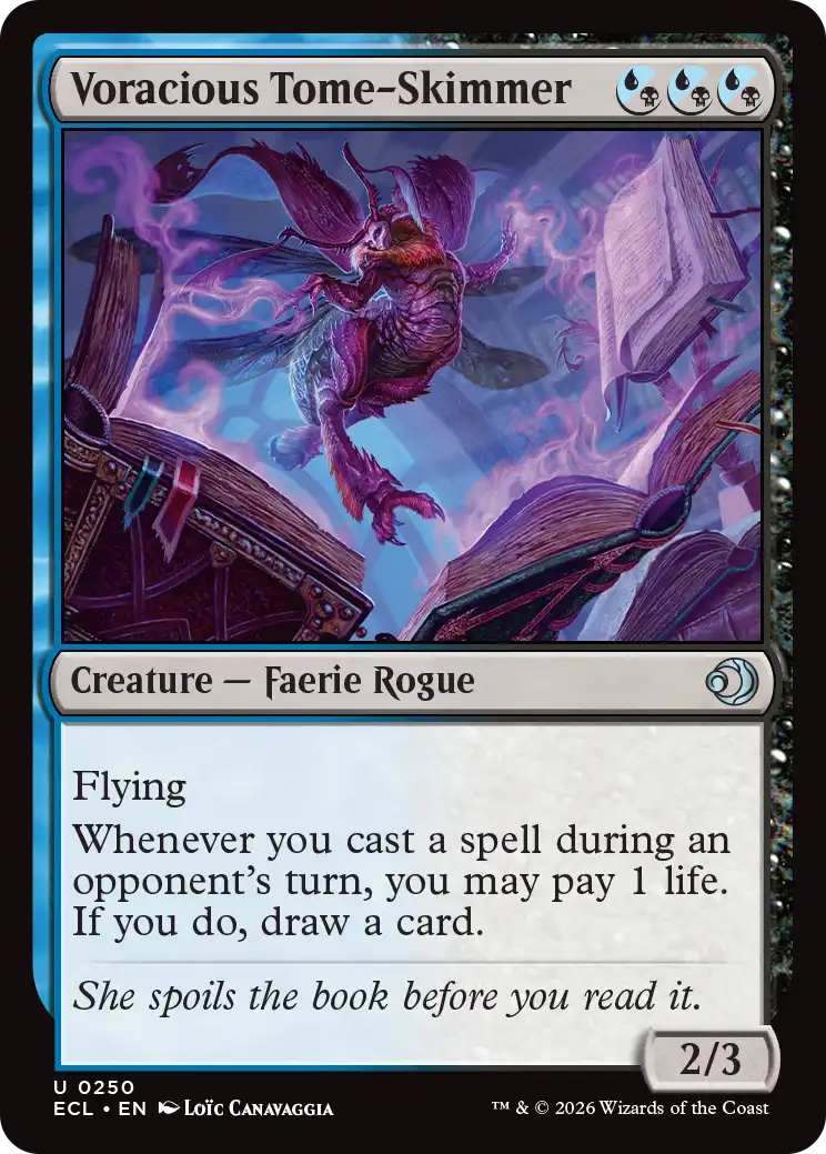 Voracious Tome-Skimmer (ECL) 250