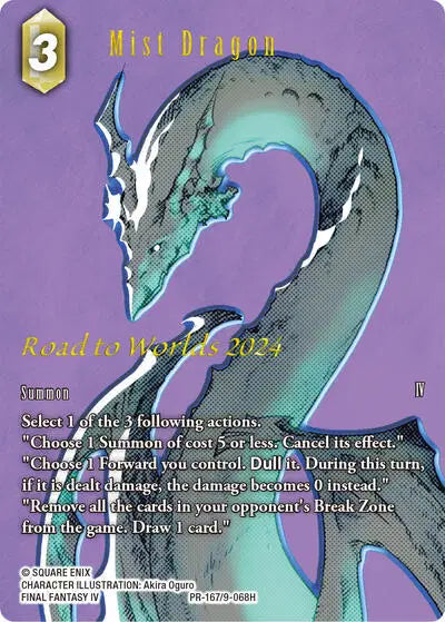 Mist Dragon PR-167/9-068H (Promo) Road to worlds 2024