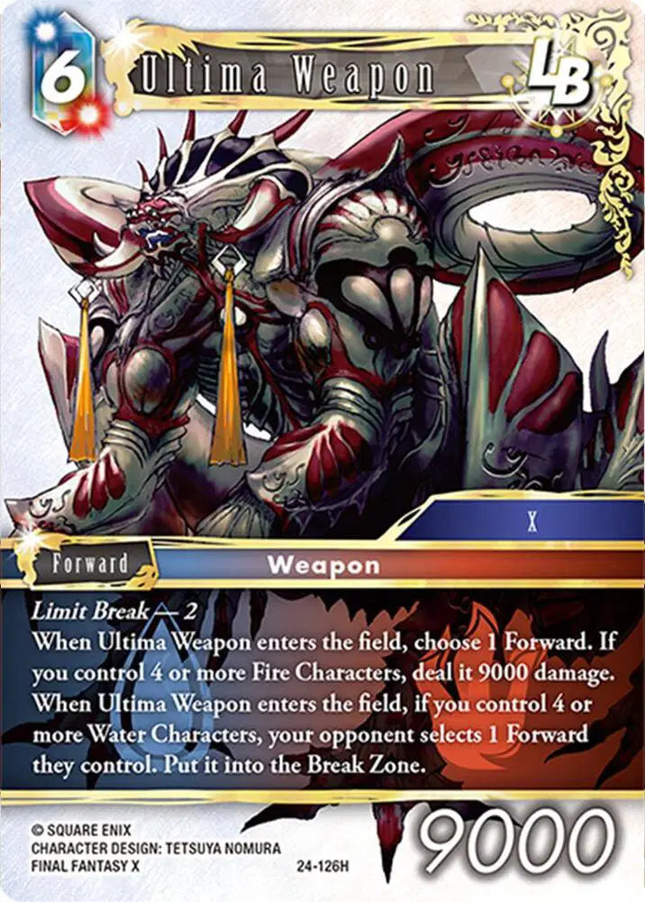 Ultima Weapon LB - World Champion Decks 2024 (W24)