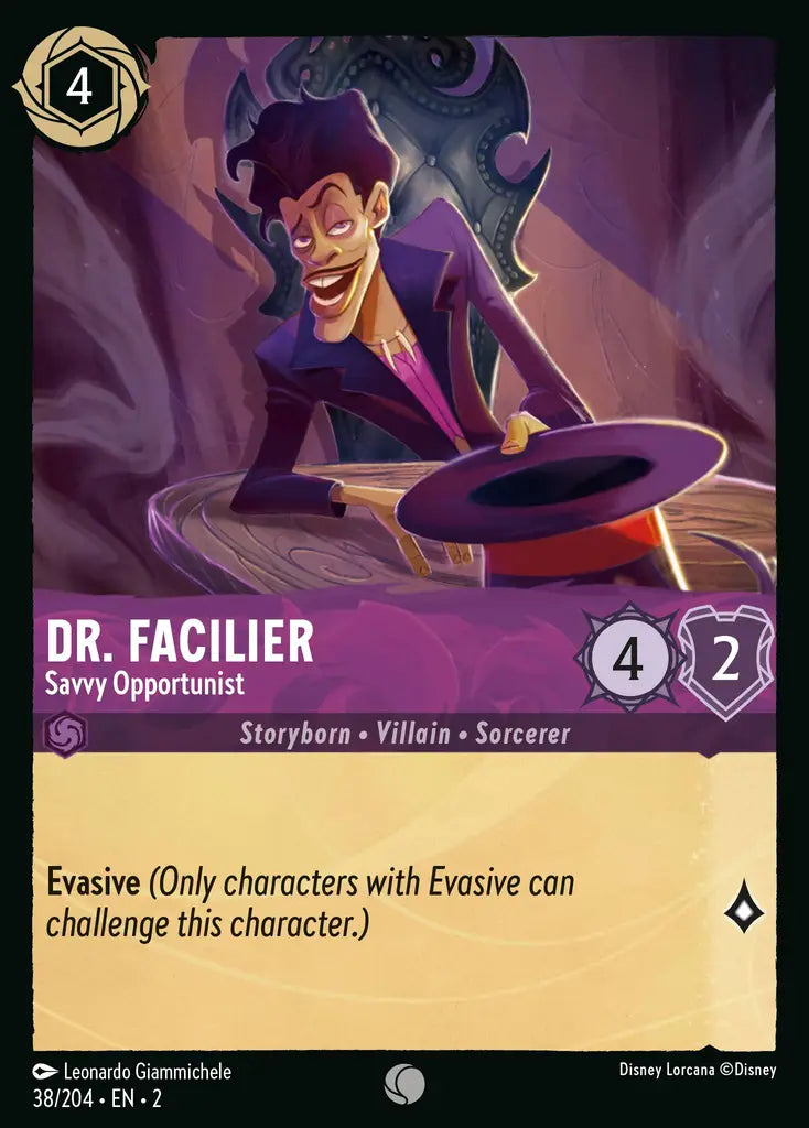 Dr. Facilier - Savvy Opportunist [002-038]