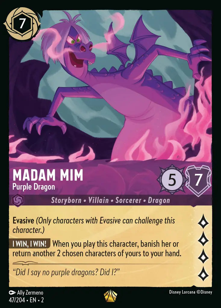 Madam Mim - Purple Dragon [002-047]