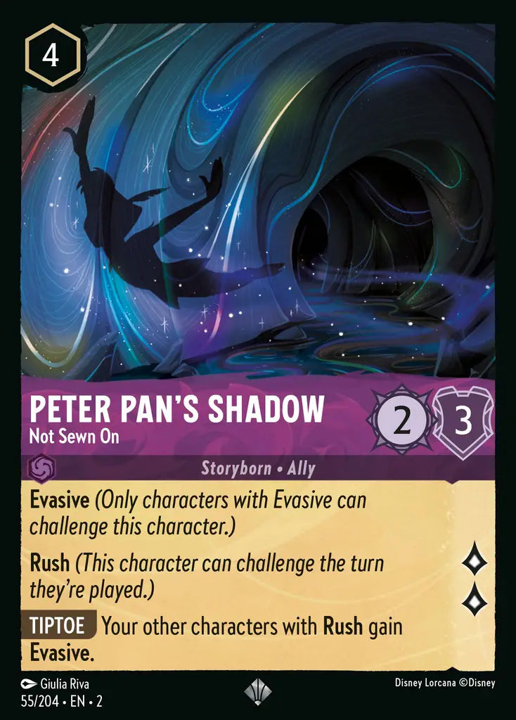 Peter Pan's Shadow - Not Sewn On [002-055]