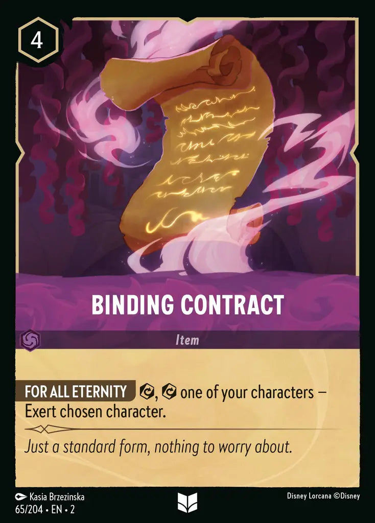 Binding Contract [002-065]