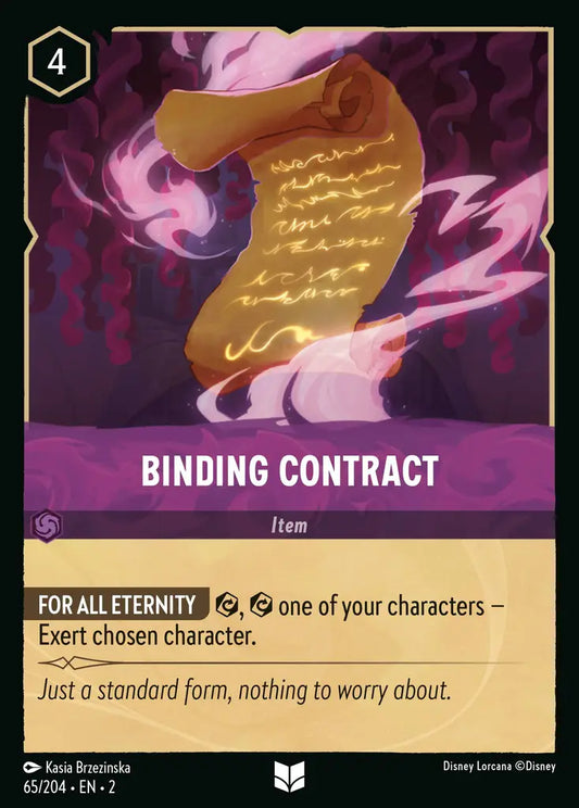 Binding Contract [002-065]