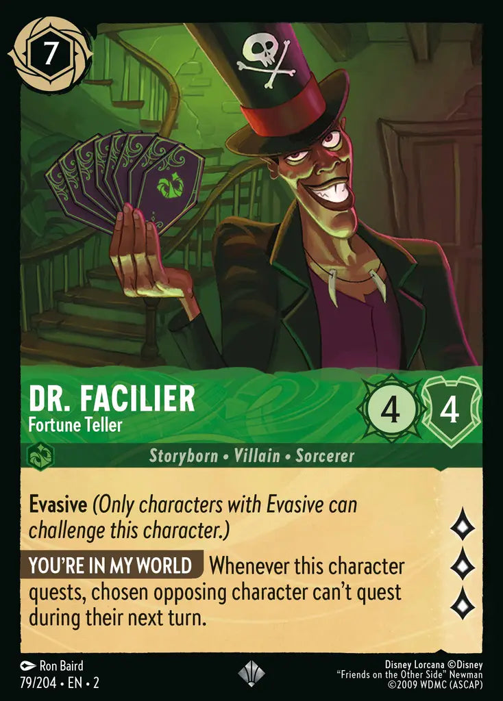 Dr. Facilier - Fortune Teller [002-079]