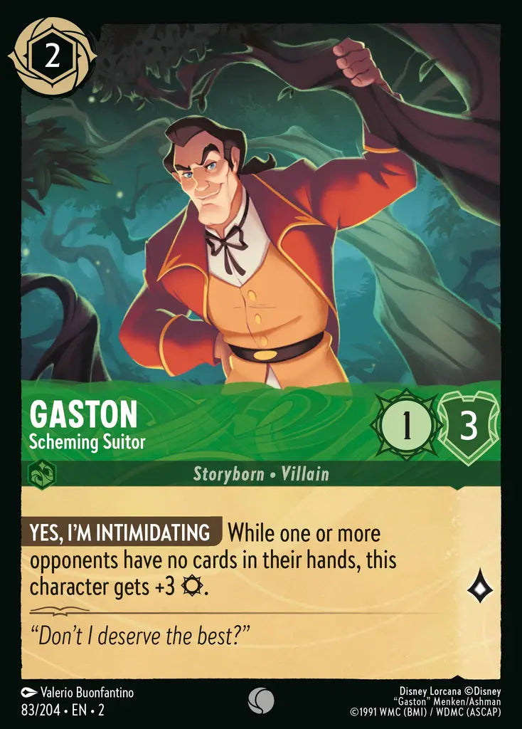Gaston - Scheming Suitor [002-083]