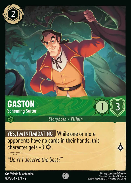 Gaston - Scheming Suitor [002-083]