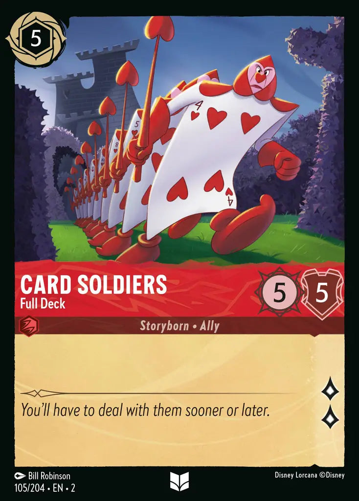 Card Soldiers - Full Deck [002-105]