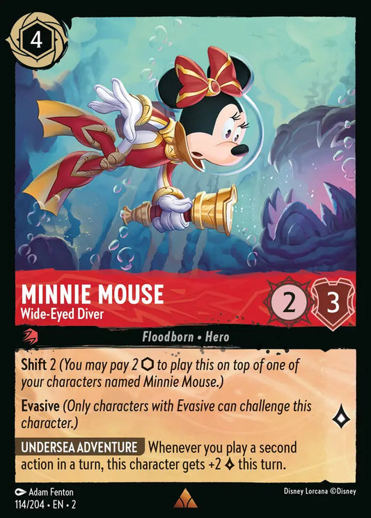 Minnie Mouse - Wide-Eyed Diver [002-114]