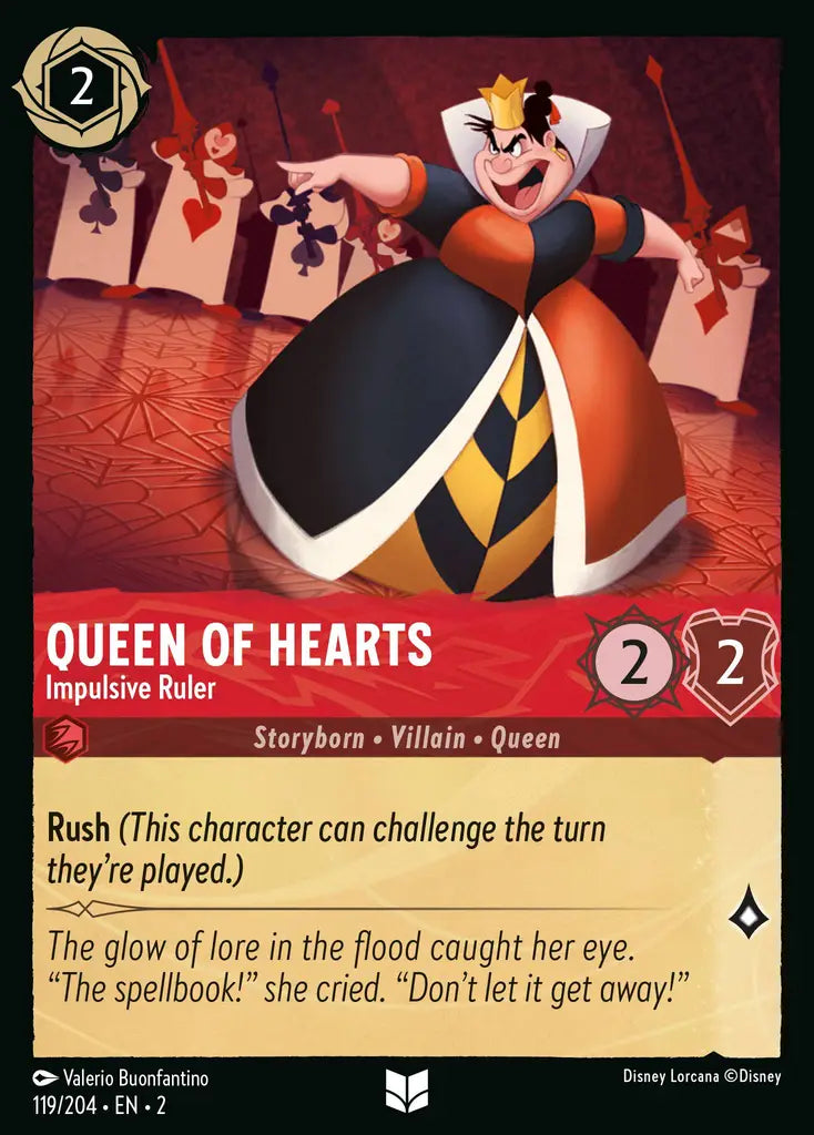 Queen of Hearts - Impulsive Ruler [002-119]