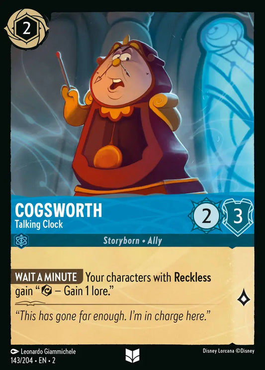 Cogsworth - Talking Clock [002-143]