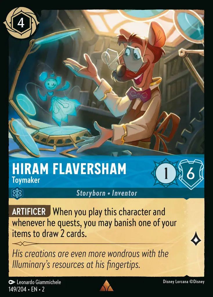 Hiram Flaversham - Toymaker [002-149]