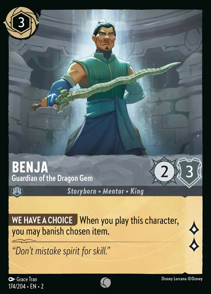 Benja - Guardian of the Dragon Gem [002-174]