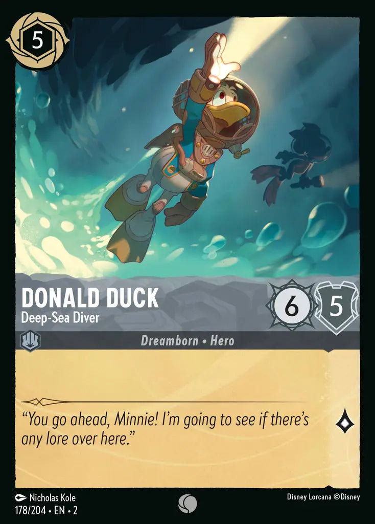 Donald Duck - Deep-Sea Diver [002-178]