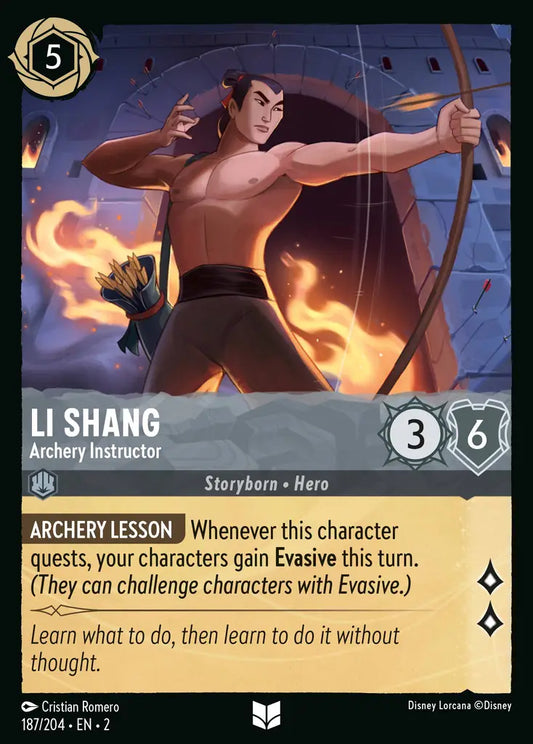 Li Shang - Archery Instructor [002-187]