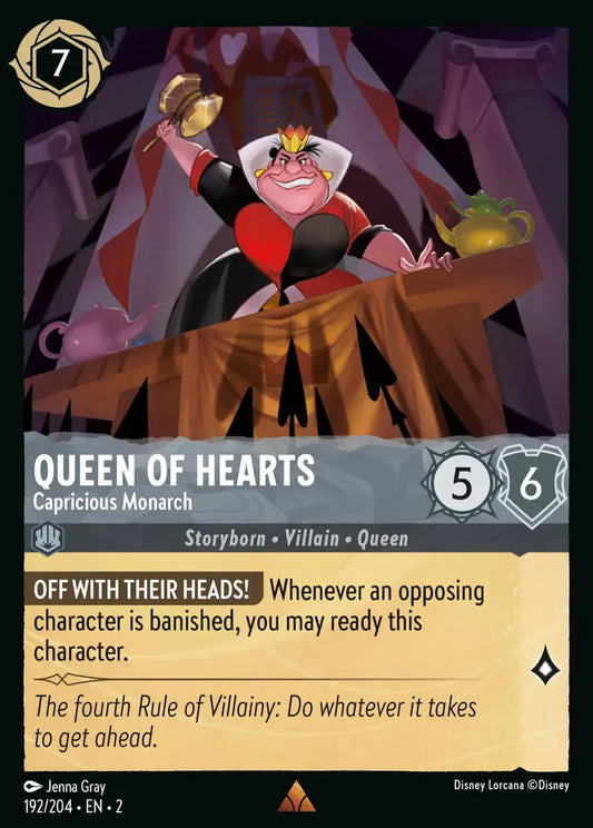 Queen of Hearts - Capricious Monarch [002-192]